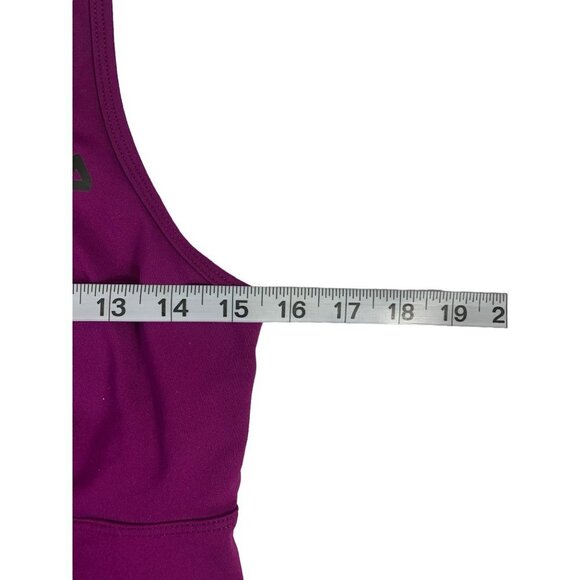 Fila Women's Purple Workout Tank Top - Picture 4 of 5